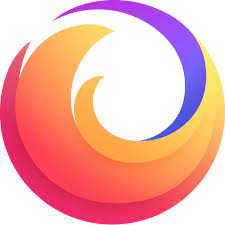 Firefox logo:flaming fox wrapping the world